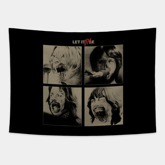let it zombie Tapestry by Verso