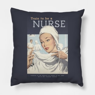 Train to be a Nurse Pillow