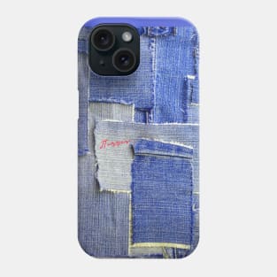 Denim Patch Phone Case