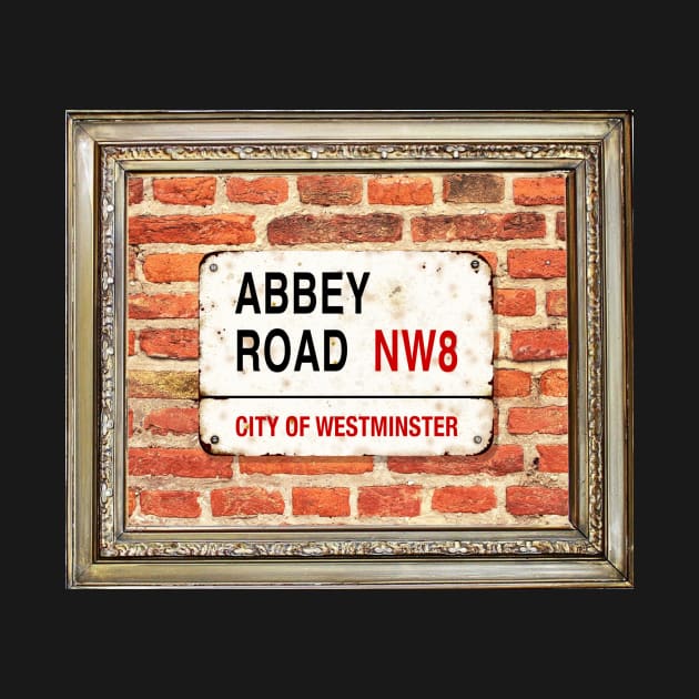 Abbey Road City Of Westminster (Framed) by Vandalay Industries