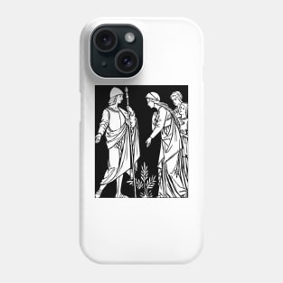 Soldier and Maidens Phone Case