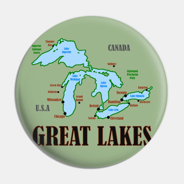 Great Lakes Pin by Pr0metheus