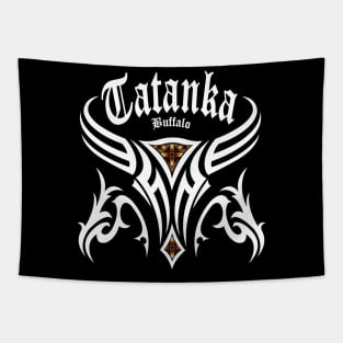 TaTanka White Tapestry