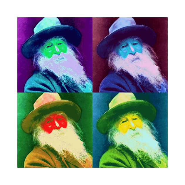 Pop Art - Walt Whitman by Naves