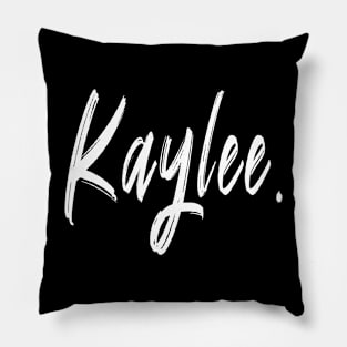 Name Girl Kaylee Pillow