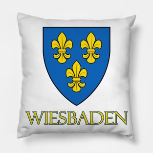 Wiesbaden, Germany - Coat of Arms Design Pillow