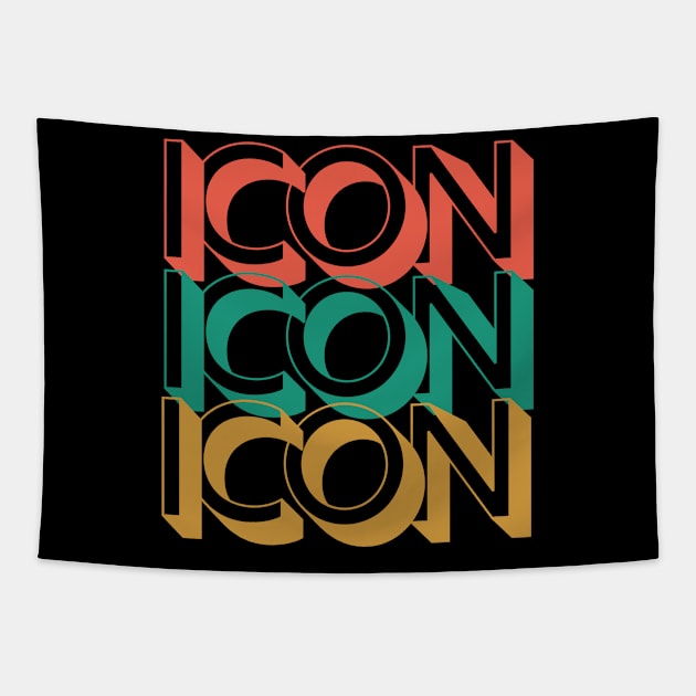 Retro Icon Tapestry by Rev Store