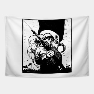 Pawn soldier Tapestry