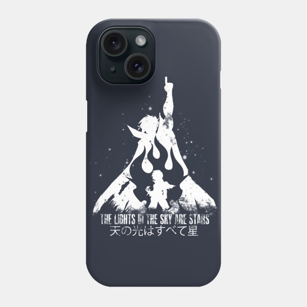 the lights in the sky are stars Phone Case by Potaaties