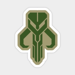 Mythosaur Geometric Emblem Green Magnet