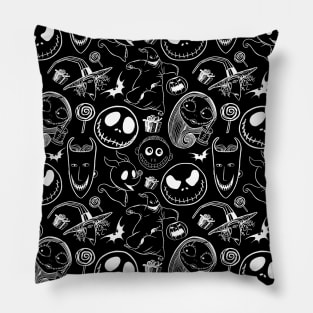 Nightmare before christmas pattern Pillow