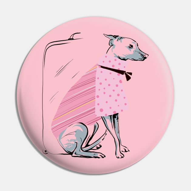 Dog lover Whippet 2 Pin by TeesByKimchi