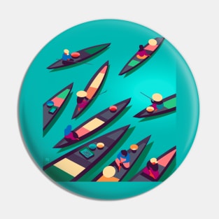 Floating Market Pin