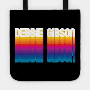 Retro Debbie Proud Name Personalized Gift Rainbow Style Tote