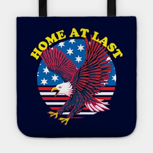 Home At Last - Patriotic Eagle | Veteran Homecoming Tote