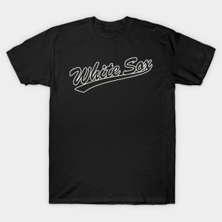 Chicago White Sox Banner Shirt Top Old School Logos Batter SOX