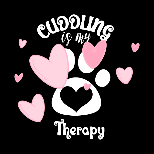 Cuddling Is My Therapy by NICHE&NICHE