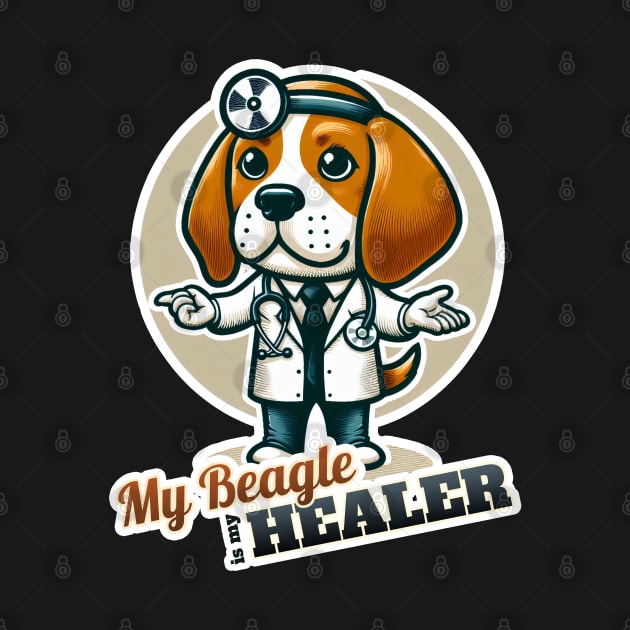 Beagle doctor by k9-tee