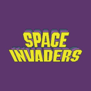 Space Invaders Logo T-Shirt