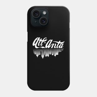 Atlanta cityscape Phone Case