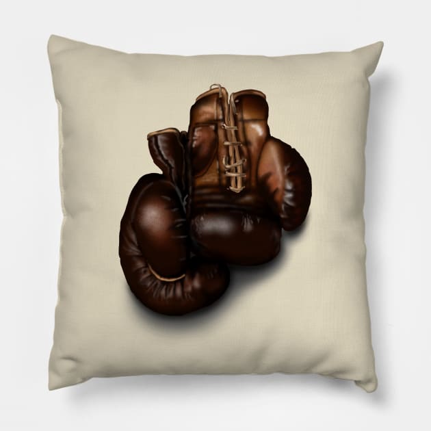 Boxen Handschuhe Pillow by sibosssr