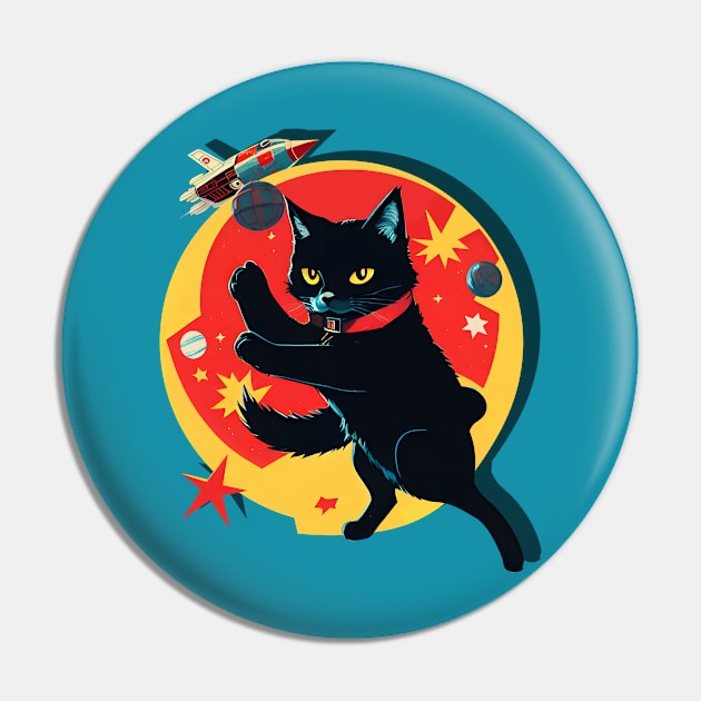 Yelena (Cats in Space) Pin by Nessem