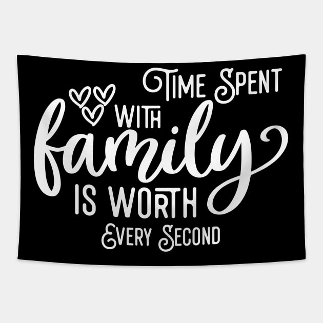 Time Spent With Family Is Worth Every Second Tapestry by Astramaze