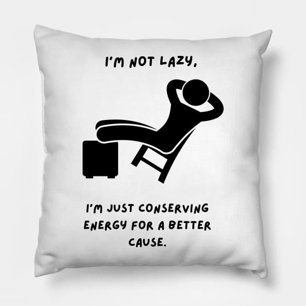 Lazyman Pillow by tailermade