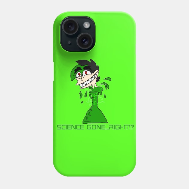 Science Gone...Right!? | AngelAnimates/Ancel Phone Case by angelanimates0nline