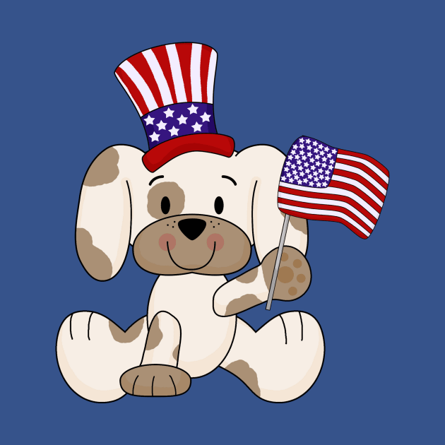 Yankee Doodle Puppy by cameradog