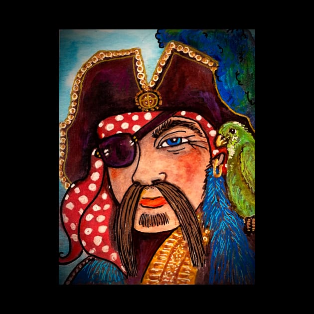SCURVY the Handsome Pirate by ArtisticEnvironments