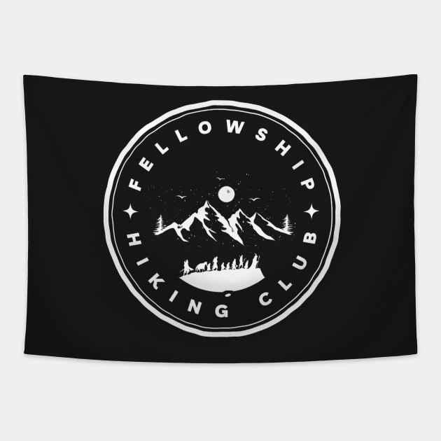 Fellowship Hiking Club II - Fantasy - Funny Tapestry by Fenay-Designs