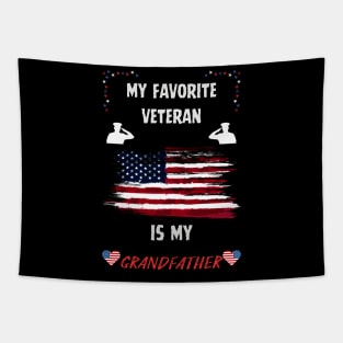 veteran grandfather Tapestry