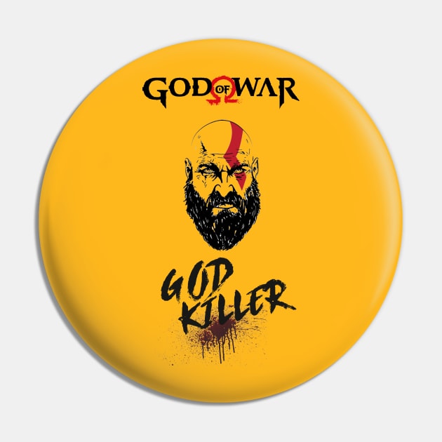 God of War: God Killer Pin by DrComics01