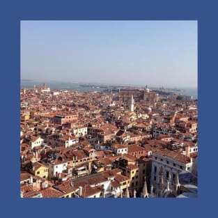 Venice, Italy skyline viewed from the Campanile in Piazza San Marco T-Shirt