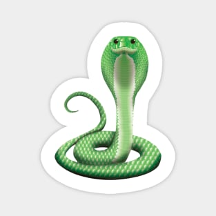 Green Cobra Magnet