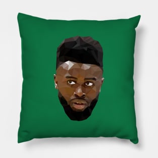 Jaylen Brown Low Poly Pillow