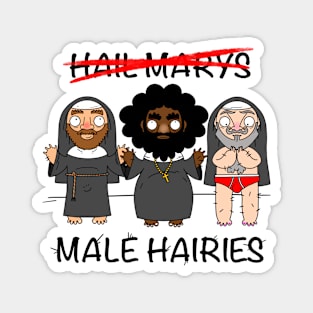 Male Hairies Magnet