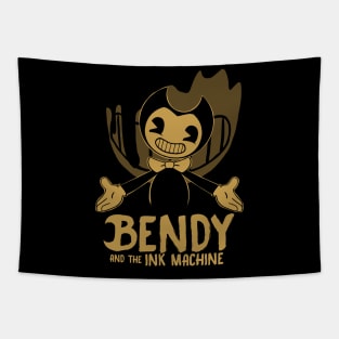 Playera Bendy And Ink Machine, Bendi, Boris, Sammy Lawrence Tapestry