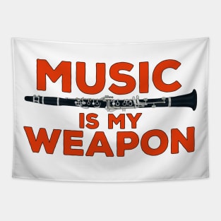 Music is My Weapon Tapestry