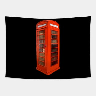 English Red Phonebox Tapestry