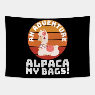 An Adventure Alpaca My Bag Tapestry