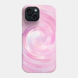 Swirl Of Soft & Bright Pink Colors Phone Case