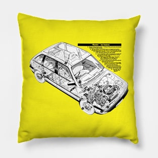 AUSTIN MAESTRO - brochure cutaway Pillow