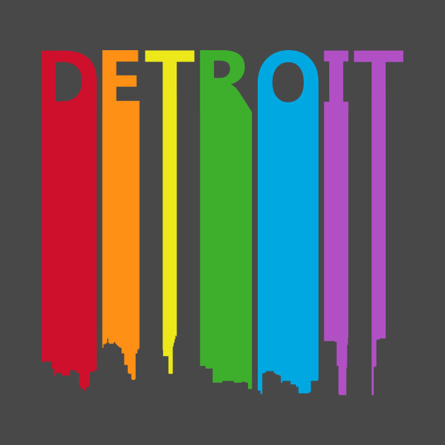 Discover Detroit LGBT Pride Support - Detroit - T-Shirt