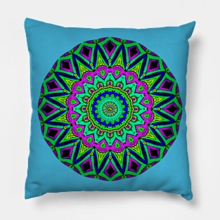 Illusion Mandala Pillow