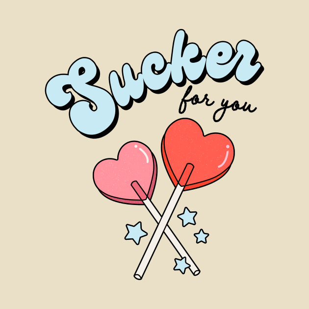 Sucker For You Lollipop  Valentines Day Heart Candy by SilverLake