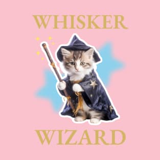 Cute Kitten Wizard Kitty T-Shirt