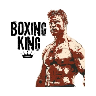 The Boxing King Alvarez Saul FANART T-Shirt