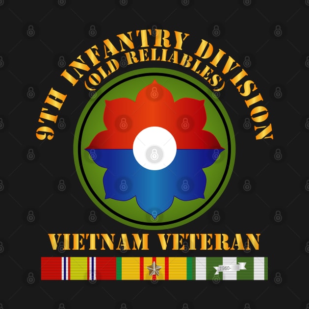 9th Infantry Div - Viet Vet - Old Reliables w SVC Ribbons X 300 by twix123844